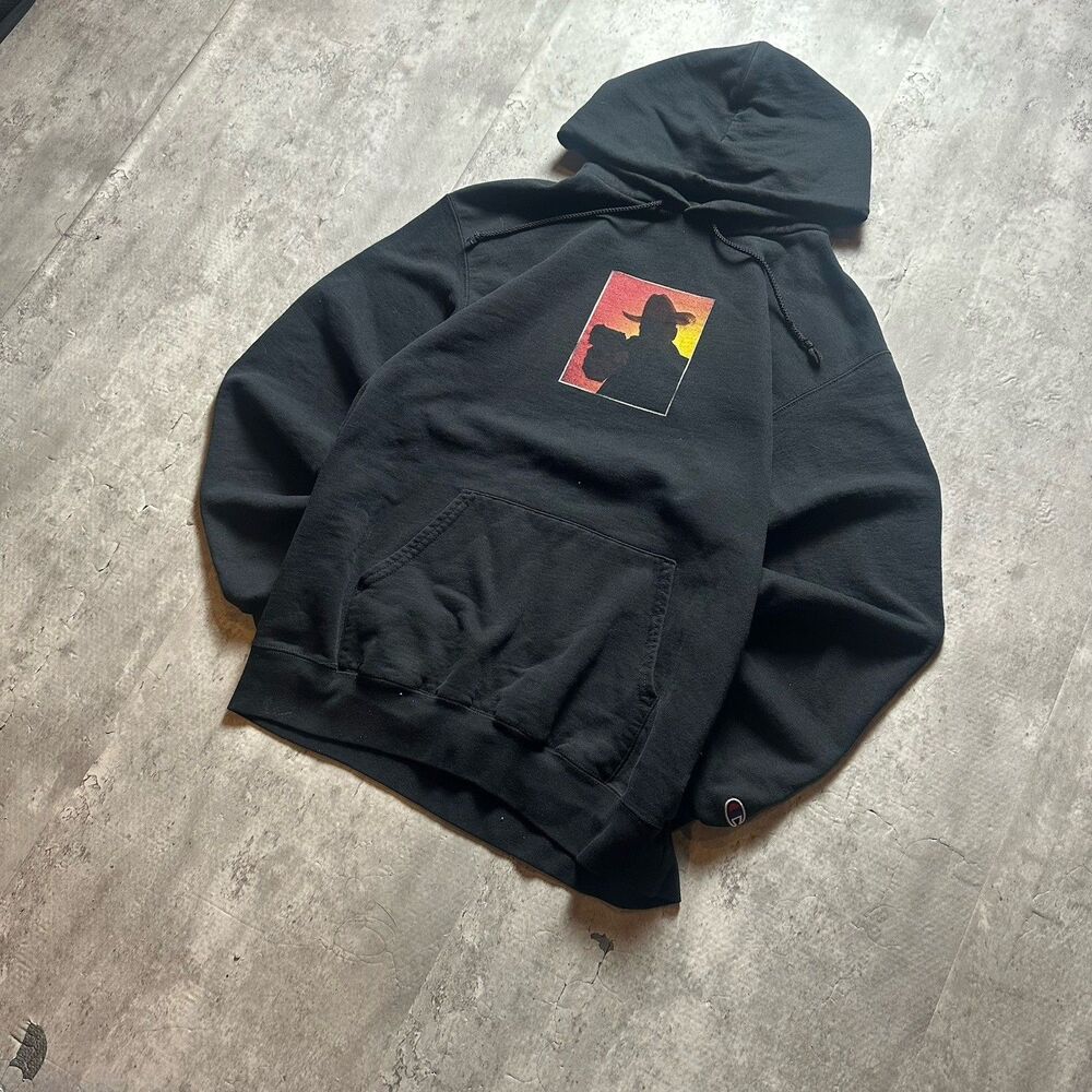 GOTHBOYCLIQUE Lil Tracy Goth Cowboy Tour Hoodie  Rare Band Black Size L